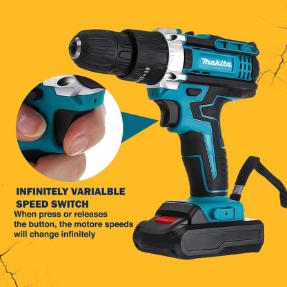 MAKITA Cordless Electric Drill set